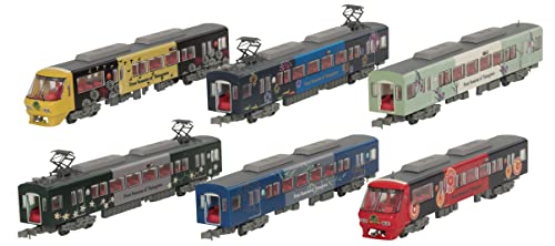 【中古】「非常に良い」鉄道コレクション 鉄コレ 西日本鉄道8000形 柳川観光列車 「水都」 6両編成セット ジオラマ用品 (メーカー初回受注限定生産) 319108