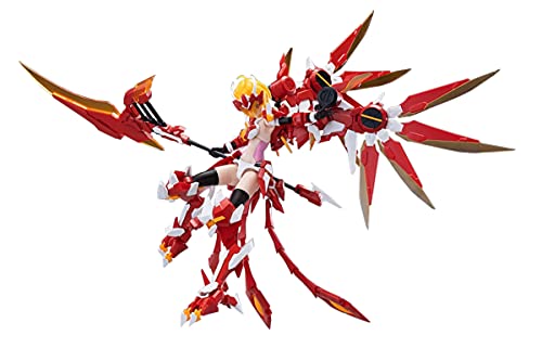【中古】童友社 御模道(イースタンモデル) ATKガール 四聖獣 朱雀 1/12スケール 全高約17cm 色分け済みプラモデル