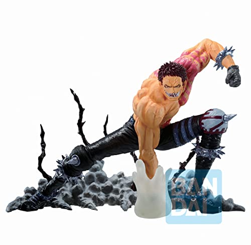 【中古】バンプレスト 一番くじ ワンピース 匠ノ系譜 決闘ノ記憶 B賞 シャーロット・カタクリ フィギュア
