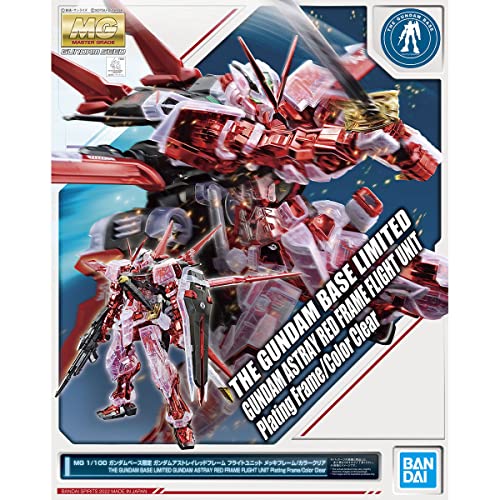 【中古】「未使用品」MG 1/100 ガンダムベース限定 ガンダムアストレイレッドフレーム フライトユニット メッキフレーム/カラークリア機動戦士ガンダムSEED VSASTRAY