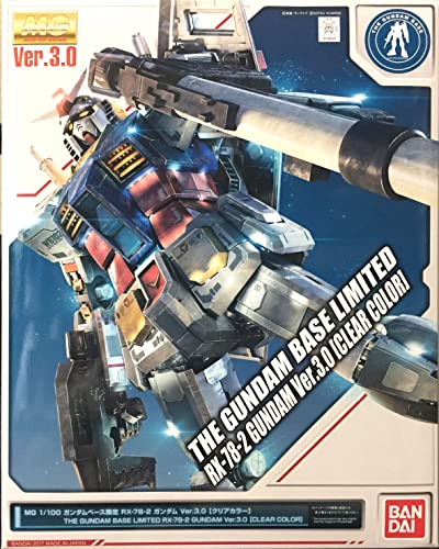 【中古】「非常に良い」MG 1/100 ガンダムベース限定 RX-78-2 ガンダム Ver.3.0 [クリアカラー] 機動戦士ガンダム 14,883円