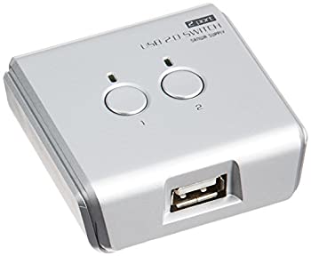 【中古】「未当てはめる品」サンワサプライ USB2.0手動うつり変わり器(2:1) SW-US22