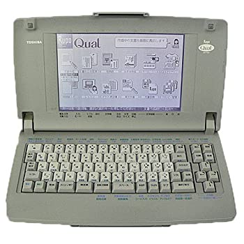 【中古】「非常に良い」東芝　ワープロ　ルポ Rupo Qual JW-F550