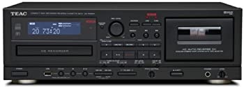 【中古】「非常に良い」TEAC CD/カセットレコーダー USB接続対応 ブラック AD-RW900-B