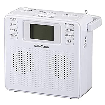 【中古】「未当てはめる品」ステレオCDラジオ受信機(白いこと) 07-8955