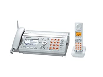 【中古】パナソニック おたっくす デジタルコードレスFAX 子機1台付き添い人 しろがね色 KX-PW507DL-S