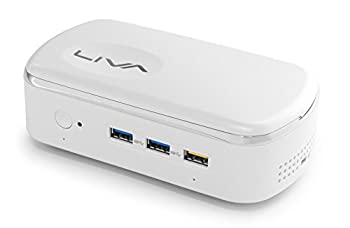 【中古】ECS Windows 10 Pro搭載 小型デスクトップパソコン LIVAX2-4/64-W10Pro 24,878円