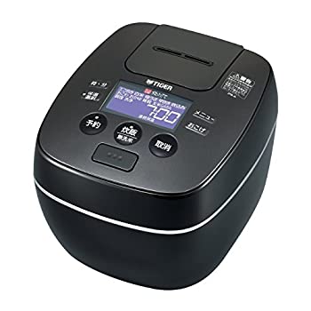【中古】虎 炊飯器 翦断応力IH 「炊きたて」 5.5合 グロス黒いこと JPB-A100KG キッチン家電-家電-炊飯器