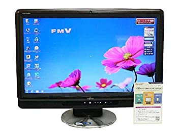 【中古】「非常に良い」富士通 デスクトップパソコン パソコン FH530/1BT ブラック デスクトップ 一体型 本体 Windows7 Celeron DVD 地デジ 4GB/500GB