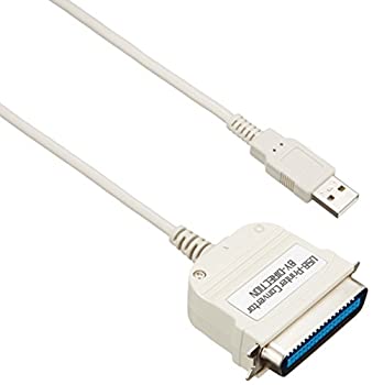 【中古】（人並み外れたに好いたらしい）SANWA SUPPLY USBプリンタコンバータケーブル 1.8m  USB-CVPR