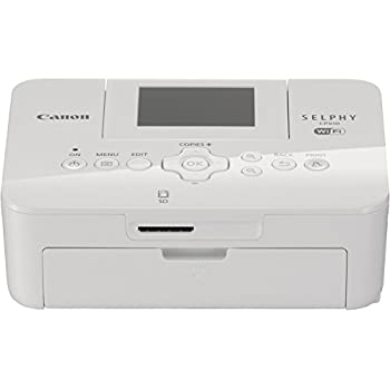 【中古】「非常に良い」旧モデル Canon コンパクトフォトプリンター SELPHY CP910 WH ホワイト