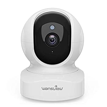 【中古】「非常に良い」Wansview ネットワークカメラ WiFi IPカメラ ワイヤレス屋内防犯カメラ 1080P FHD 200万画素 ベビー/老人/ペット見守り 動体検知 双方向音声 暗