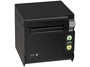 【中古】「非常に良い」セイコーインスツル 据置きプリンター 電源セット付 黒 RP-D10-K27J2-B