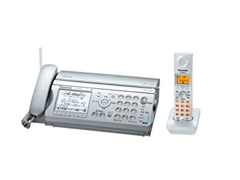【中古】パナソニック おたっくす デジタルコードレスFAX 子機1台付き シルバー KX-PW607DL-S｜オマツリライフ別館