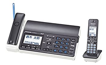 【中古】パナソニック おたっくす デジタルコードレスFAX 子機1台付き 1.9GHz DECT準拠方式 ダークメタリック KX-PD552DL-H｜オマツリライフ別館