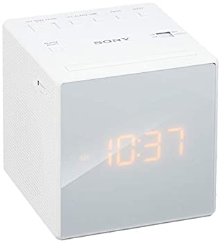 【中古】ソニー SONY 時辰儀ラジオ受信機 ICF-C1 : FM/AM/広広としたFM相応う おやすみタイマー 白いこと ICF-C1 W