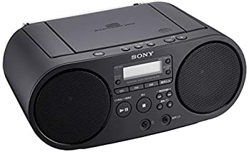 【中古】ソニー SONY CDラジオ受信機 ZS-S40 : FM/AM/広広としたFM相応う 黒いこと ZS-S40 B