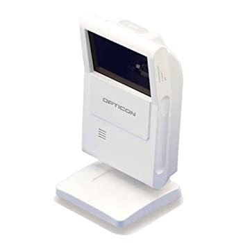 【中古】「ほぼ新品」オプトエレクトロニクス M-10-USB-WHT USB定置式ハンズフリー2Dスキャナー 抗菌操作手順 M-10-USB-WHT
