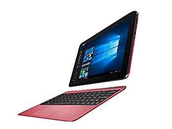 楽天市場 中古 Asus 2in1 タブレット ノートパソコン Transbook T100ha Rouge Windows10 Microsoft Office Mobile 10 1インチ ルージュレッド オマツリライフ別館