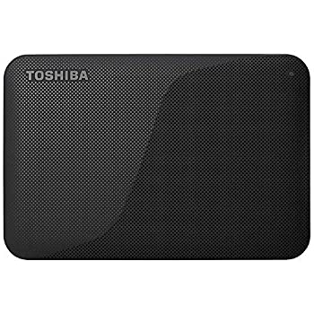 【中古】「非常に良い」東芝 USB3.0接続 ポータブルハードディスク 1.0TB（ブラック）CANVIO BASICS（HD-ACシリーズ） HD-AC10TK