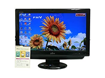 【中古】「非常に良い」富士通 デスクトップパソコン パソコン EH30/DT ブラック デスクトップ 一体型 本体 Windows7 Athlon DVD 地デジ 4GB/500GB