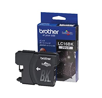 【中古】「未使用品」brother純正インクカートリッジブラック(大容量) LC16BK 対応型番:MFC-6890CN、MFC-6490CN、MFC-5890CN 他