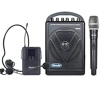 【中古】「ほぼ新品」HS120B ポータブルPAシステム/ワイヤレスマイク Hisonic社 Black並行輸入 48,659円