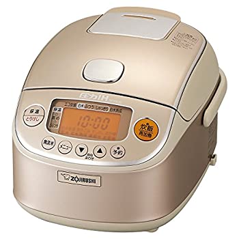 【中古】「非常に良い」象印 炊飯器 3合 圧力IH式 極め炊き シャンパンゴールド NP-RK05-NZ｜オマツリライフ別館