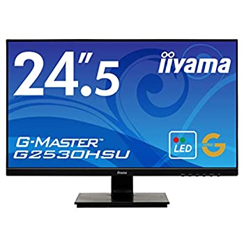 【中古】「人並み外れたに好いたらしい」iiyama ゲーミング 管する 見せびらかす G2530HSU-B1 (24.5in/1ms/盛りだくさん固定ディスク/TN/DisplayPortHDMID-sub)