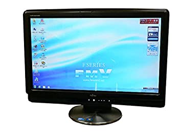 【中古】「非常に良い」富士通 デスクトップパソコン パソコン F/Ｅ60 ブラック デスクトップ 一体型 本体 Windows7 Core 2 Duo DVD 4GB/500GB