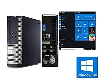 【中古】「非常に良い」パソコン  互換属  英語版WINDOWS10クリーンインストール DELL デスクトップ  すぐに使えます DVD