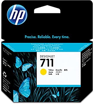 【中古】「ほぼ新品」日本HP HP711インクカートリッジイエロー29ml CZ132A