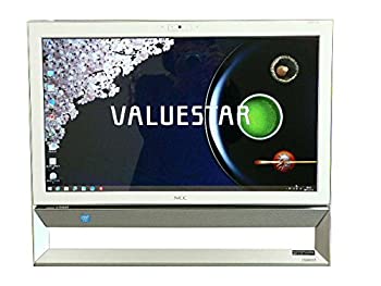 【中古】「非常に良い」NEC デスクトップパソコン パソコン VS370/R ホワイト デスクトップ 一体型 本体 Windows8.1 Celeron DVD 地デジ/BS/CS 4GB/1TB