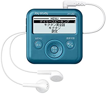 【中古】「未当て嵌める品」カシオ デジタル英会話学びとる機 日常英会話 joy study JY-L02BU 青み
