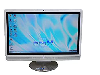 【中古】富士通 デスクトップパソコン パソコン F/G60 ホワイト デスクトップ 一体型 本体 Windows7 Core i3 DVD 4GB/500GB｜オマツリライフ別館