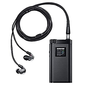 【中古】SHURE イヤホンシステム KSE1500 高遮音性 コンデンサー型 ハイレゾ相応う 受話器アンプリファイアー一体型 KSE1500SYS-J-P 国内定まり品