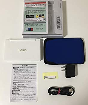 【中古】「非常に良い」シャープ カラー電子辞書Brain 高校生モデル PW-HC6 ホワイト