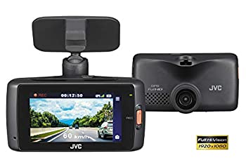【中古】「ほぼ新品」JVC KENWOOD GC-DR1 ドライブレコーダー 高画質300万画素 microSDHCカード付属 衝撃感知/GPS搭載 LED信号機対応 運転支援機能搭載｜オマツリライフ別館 16,387円