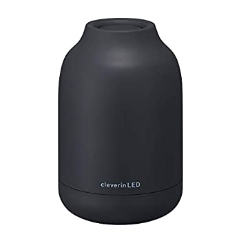 【中古】「ほぼ新品」ドウシシャ 除菌 消臭器 クレベリンLED積み上げる ポット 薄墨色 CLGU-061GY