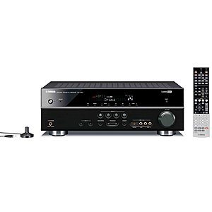 【中古】YAMAHA AV受信システム (黒いこと) RX-V467B