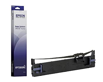 【中古】「ほぼ新品」EPSON シュロの葉薬莢 VPF2000RC 黒いこと 1000万文字記号相応う VP-F2000用