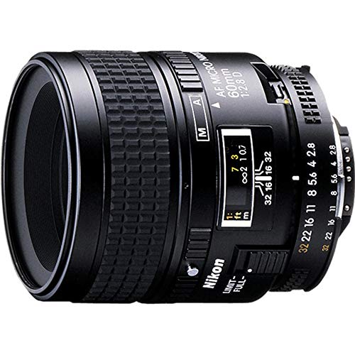 【中古】「非常に良い」Nikon AF 60mm f/2.8 D MC Objectif Micro compact