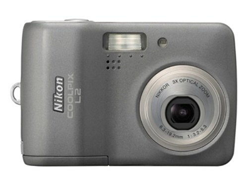 【中古】「人並み外れたに好いたらしい」Nikon Coolpix L2 6MP デジタル写真機 3倍光学望遠レンズ付き添い人