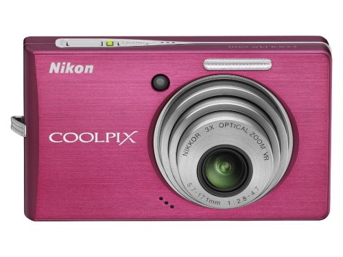 【中古】「非常に良い」Nikon デジタルカメラ COOLPIX (クールピクス) S510 ラズベリーレッド COOLPIXS510R｜オマツリライフ別館
