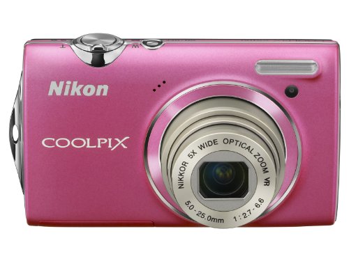 【中古】Nikon デジタルカメラ COOLPIX (クールピクス) S5100 ホットピンク S5100PK 1220万画素 光学5倍ズーム 広角28mm 2.7型液晶