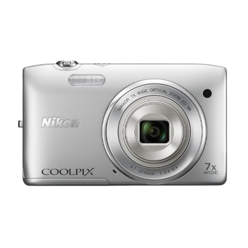 【中古】「非常に良い」Nikon デジタルカメラ COOLPIX S3500 光学7倍ズーム 有効画素数 2005万画素 クリスタルシルバー S3500SL 36,179円
