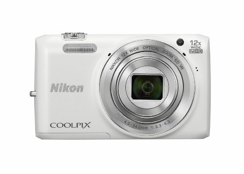 【中古】「非常に良い」Nikon デジタルカメラ COOLPIX S6800 12倍ズーム 1602万画素 パールピンク S6800WPK S6800PK
