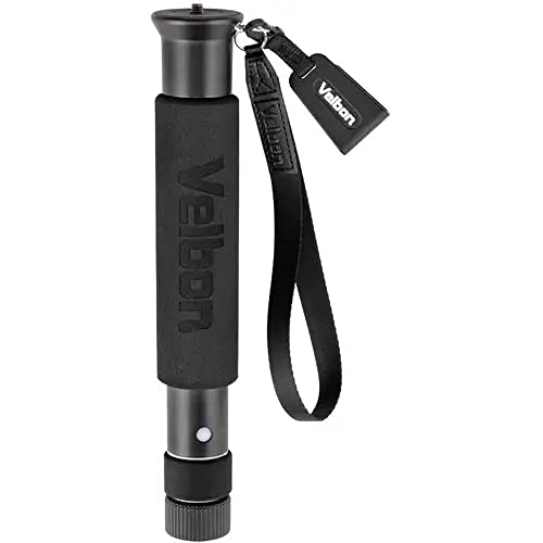 【中古】「非常に良い」ベルボン Velbon 一脚 ULTRA STICK SUPER 8 8段 ウルトラロック 脚径30mm 中型 雲台別売 台座径40mm アルミ脚 ブラック 408334｜オマツリライフ別館