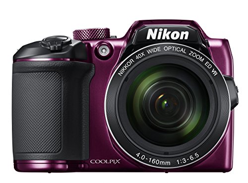 【中古】「人並み外れたに似つかわしい」Nikon デジタル写真機 COOLPIX B500 光学40倍望遠レンズ 1602万絵素 単三独居室 酸桃 B500PU