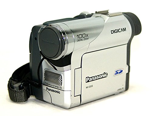 【中古】Panasonic パナソニック NV-GS5K シルバー デジタルビデオカメラ ミニDV カラーナイトビュー機能